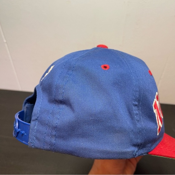 Vintage 90s Starter Quebec Nordiques Official NHL Hockey SnapBack Hat - Picture 7 of 14